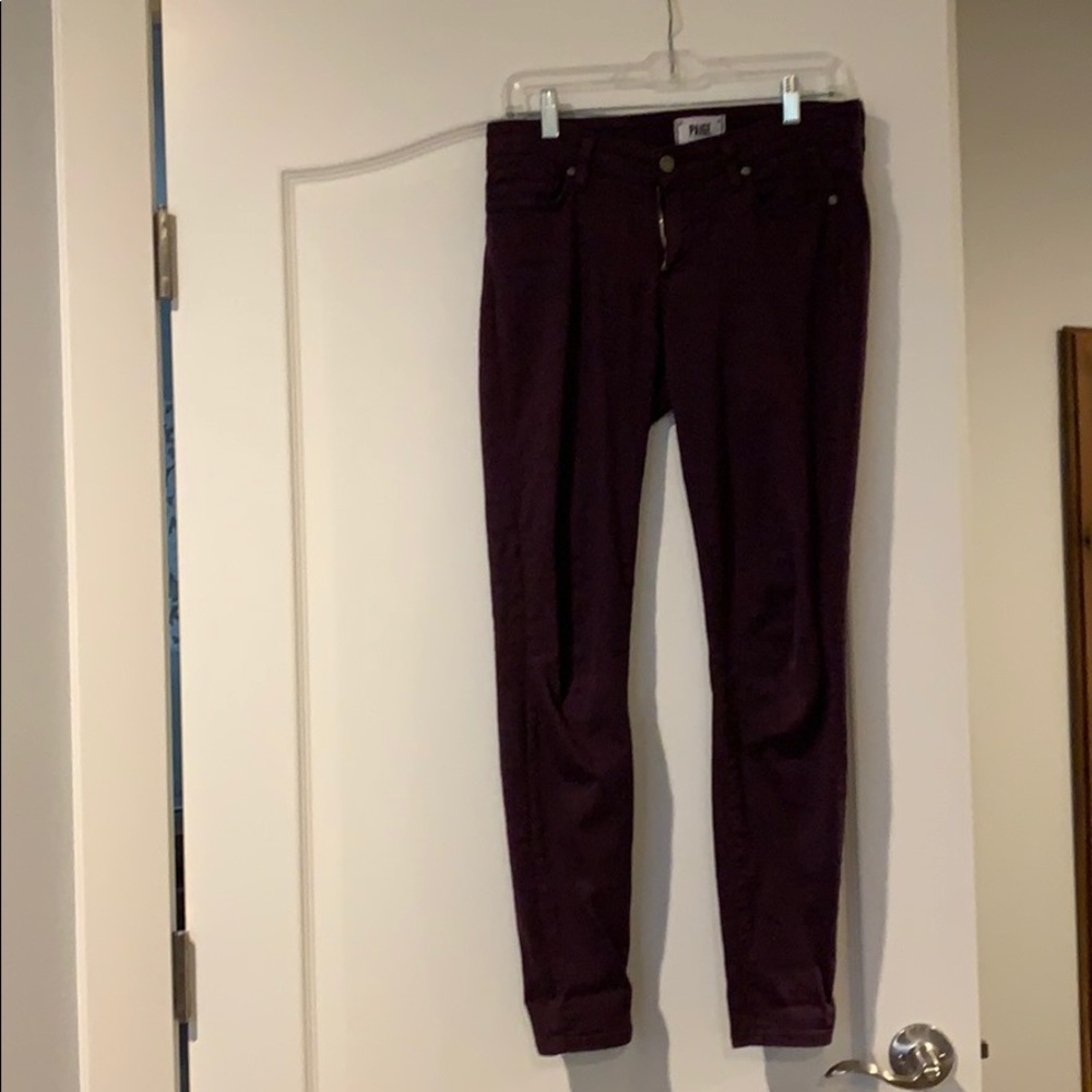 Paige skinny jeans
